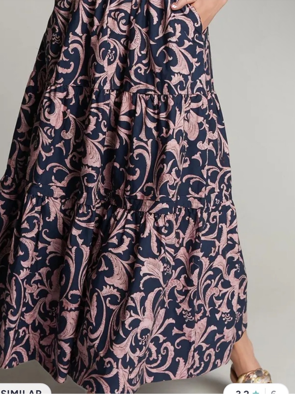 Anthropologie The Somerset Maxi Dress Size SP - Picture 12 of 16